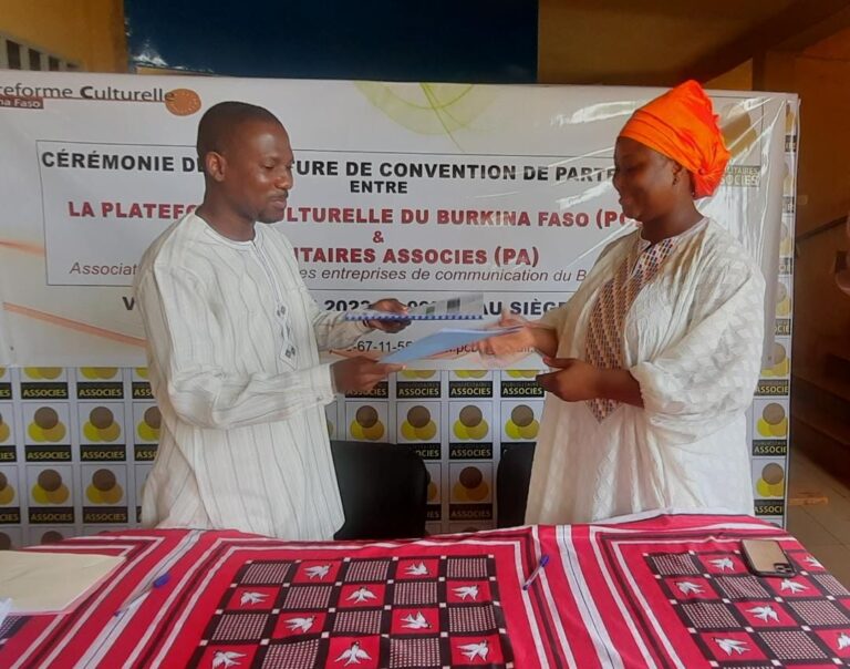 Signature de convention: la PCBF et Publicitaires Associés renforcent leurs liens de partenariats