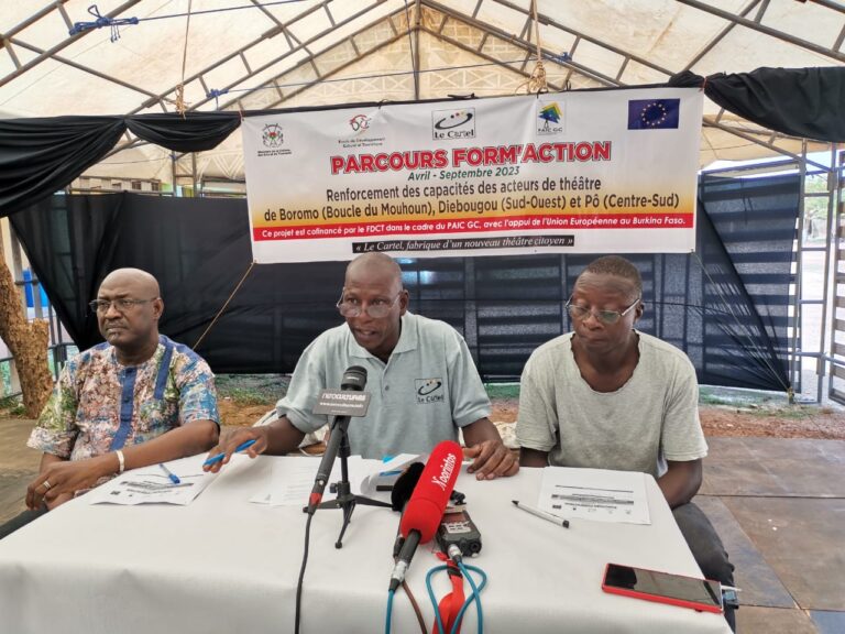 Professionnalisation artistique: le projet « Parcours Form’action » déroule son contenu