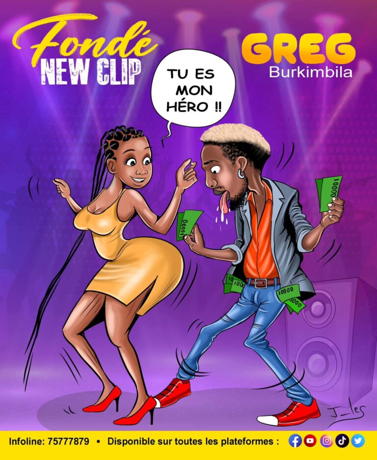 Greg Burkimbila: le clip-vidéo du titre « Fondé » officiellement disponible