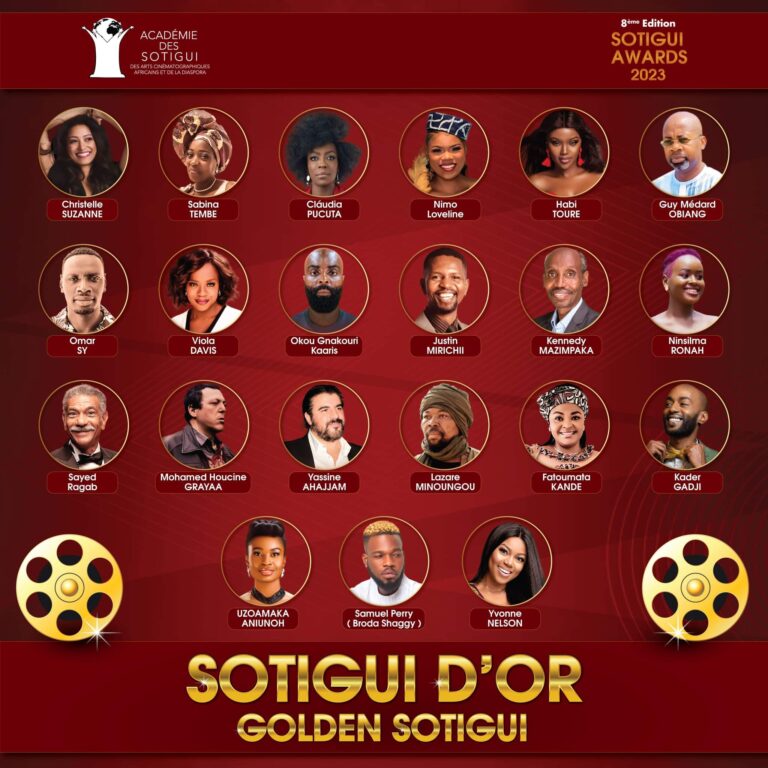 Sotigui Awards: les nominés de la 8e édition officiellement dévoilés