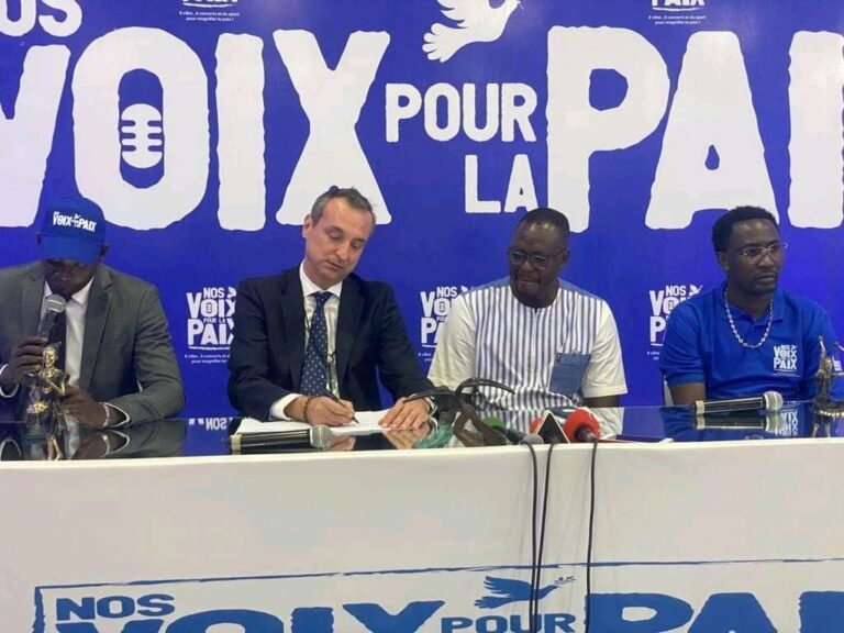 Cohésion sociale: « Nos voix pour la paix » , un projet pour promouvoir le vivre ensemble