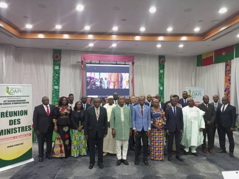 Ouagadougou: une délégation de l&rsquo;OAPI conduit par son directeur Denis Bohoussou participe à la Réunion ministérielle des administrateurs