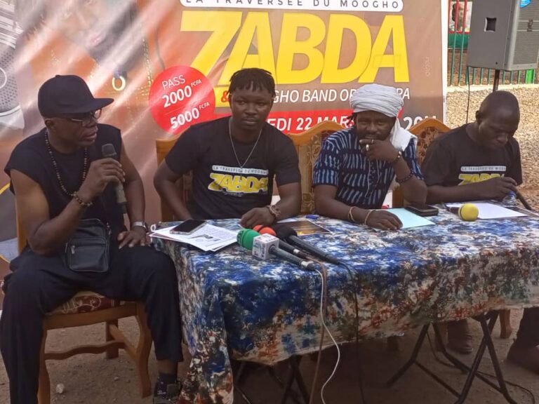 «ZABDA et Mogho Band Orchestra» : le groupe musical annonce un concert le 22 mars 2024 au CENASA
