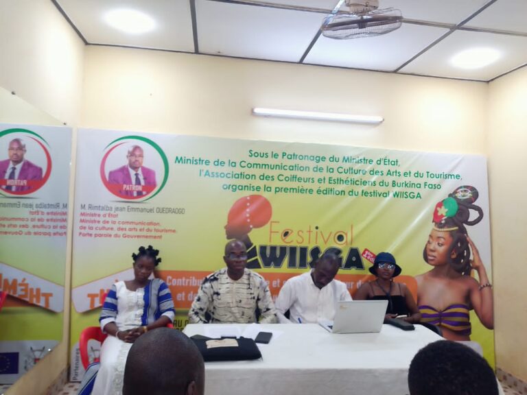 CULTURE : le Festival WIISGA célébrera les coiffeurs et esthéticiens du 3 au 5 mai à Ouagadougou