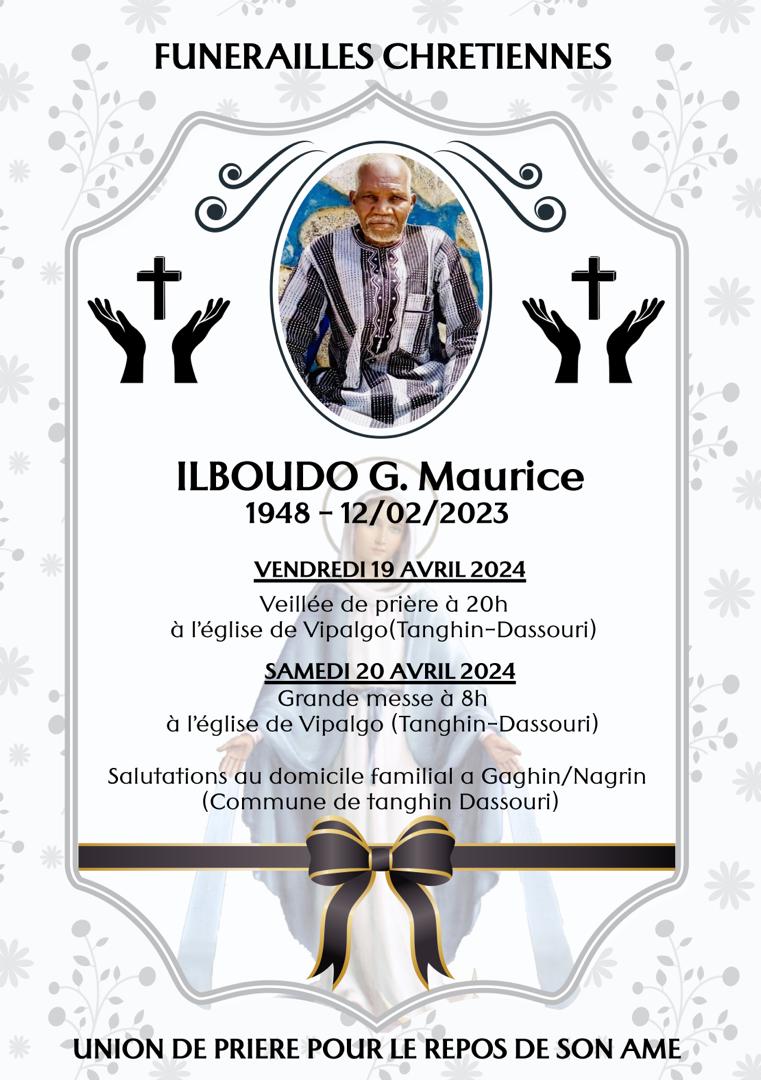 Deces Ilboudo