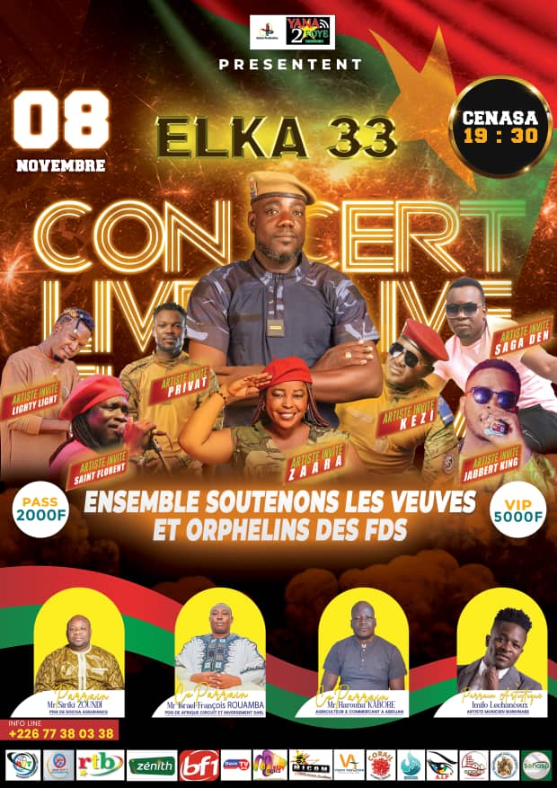 Concert du 8 novembre 2024 au CENASA : acheter les tickets ou tendre la main aux veuves des FDS