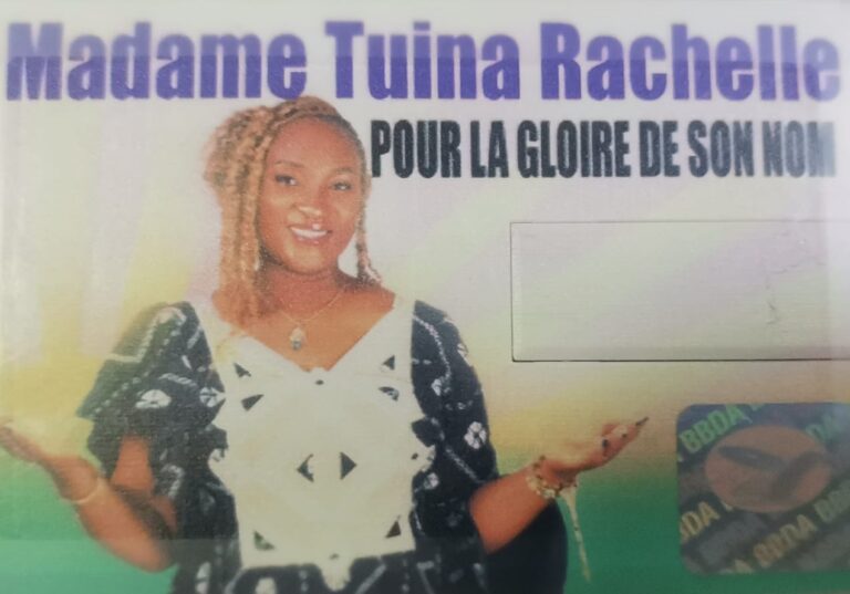 MUSIQUE : «Chantre madame Tuina» magnifie le seigneur dans son nouvel album