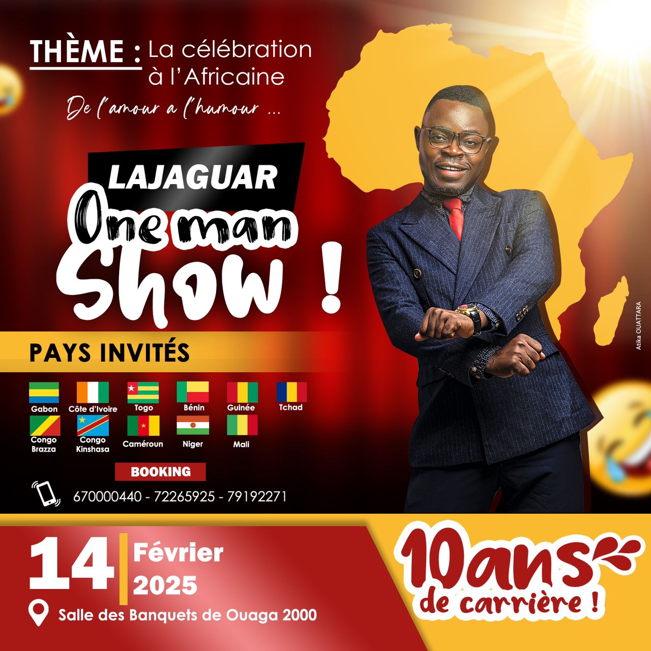One man Show 10 Ans new