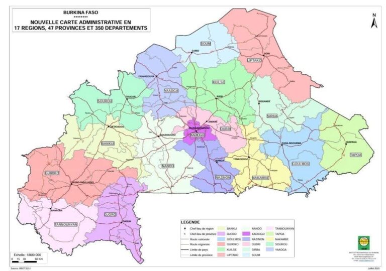 Quand les noms racontent nos terres : la réforme territoriale du Burkina Faso, un hymne aux identités culturelles