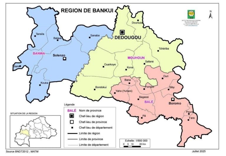 À la découverte de la région de Bankui : un joyau culturel, touristique et hospitalier du Burkina Faso