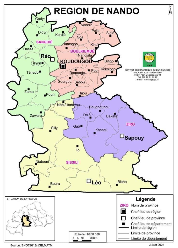 Nando, nouvelle région du Burkina Faso : un carrefour culturel entre traditions et modernité