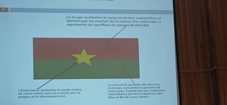OUAGADOUGOU : les médias formés à la bonne utilisation des symboles de la Nation