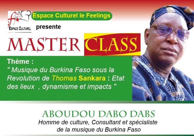 Ouagadougou : la Musique moderne et la Révolution de Thomas Sankara au cœur d&rsquo;un masterclass