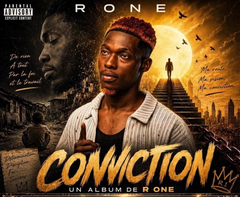 Dédicace : R One porte avec « Conviction » son rêve de chanter